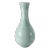19th Century or Earlier Chinese Pale Celadon Clair De Lune Vase With Qianlong Mark For Sale
