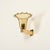 Murano Glass and Brass Flower Sconces by Barovier, Italy, 1940s, Set of 2 For Sale - Image 9 of 16