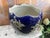 Blue Antique French Cobalt Blue Faience Cache Pot, 1890s For Sale - Image 8 of 13