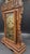 Gothic Antique New Haven "Maine Line" 8-Day Striking Stenciled Glass & Wood Case Mantel Clock For Sale - Image 3 of 18