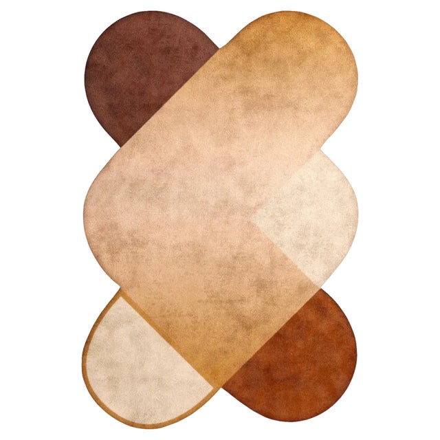 Tapis Shaped #05 Modern Eclectic Rug by TAPIS Studio, 2010s For Sale