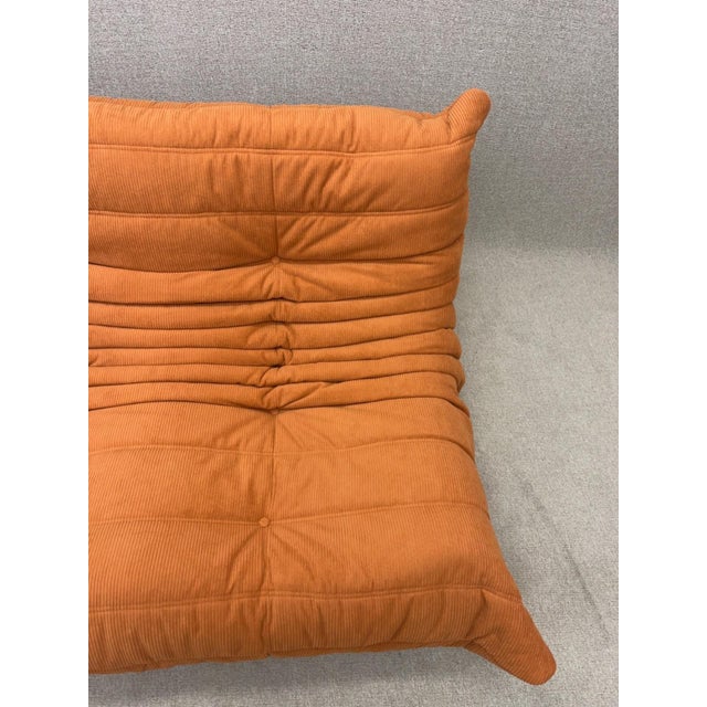Textile Togo Two-Seater Sofa by Michel Ducaroy for Ligne Roset, 2007 For Sale - Image 7 of 18