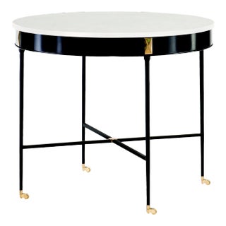 Sky Hall Table with Stone Top For Sale