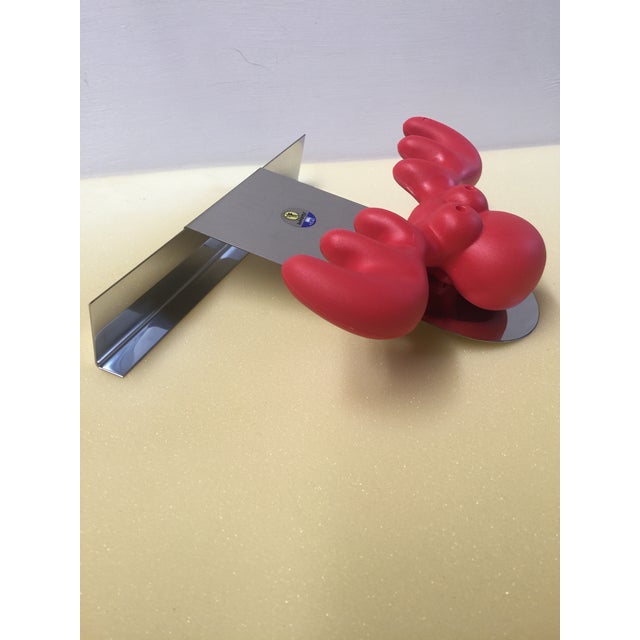 Contemporary SKS Fun & Fantasy Collection "Elk" GREEN Overdoor Wardrobe Hook #67018 For Sale - Image 3 of 4