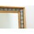Blue French 19th Century Gilt & Painted Symmetrical Mirror For Sale - Image 8 of 10