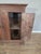 Antique 18th Century Primitive Oak Cupboard with Original Blacksmith Lock & Hinges For Sale - Image 4 of 9
