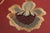 Silk Crewel Work Tufted Back Swivel Chair For Sale - Image 11 of 15