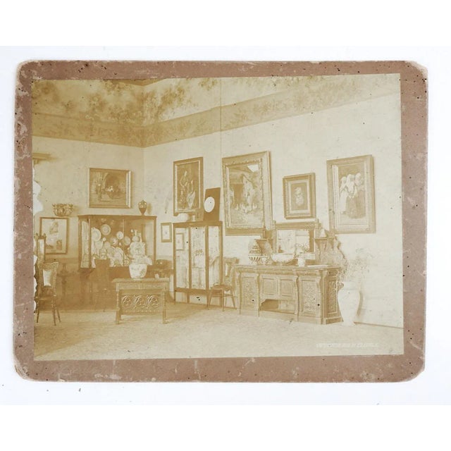 1893 Columbian Exposition Chicago Interior Gallery Photograph For Sale - Image 4 of 5
