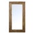 Tan Salvaged Wood Strip Large Full Length Mirror For Sale - Image 8 of 8