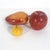Wood Vintage Summer Fruit Carved From Stone Apple, Mango & Plum- Set of 3 For Sale - Image 7 of 10