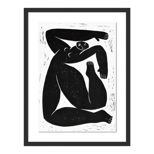 Choreographic Character 1 by Cedric Pierre-Bez, Art Print in Black Frame, Small For Sale