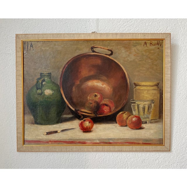 Painter of the XX-XXI° century.Original frame Beige wooden frame 49 x 64 x 1 cm This piece has an attribution mark, I am...