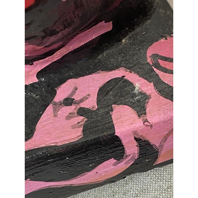 Plaster Sculpture Bust by Karen, 1980s For Sale - Image 12 of 16