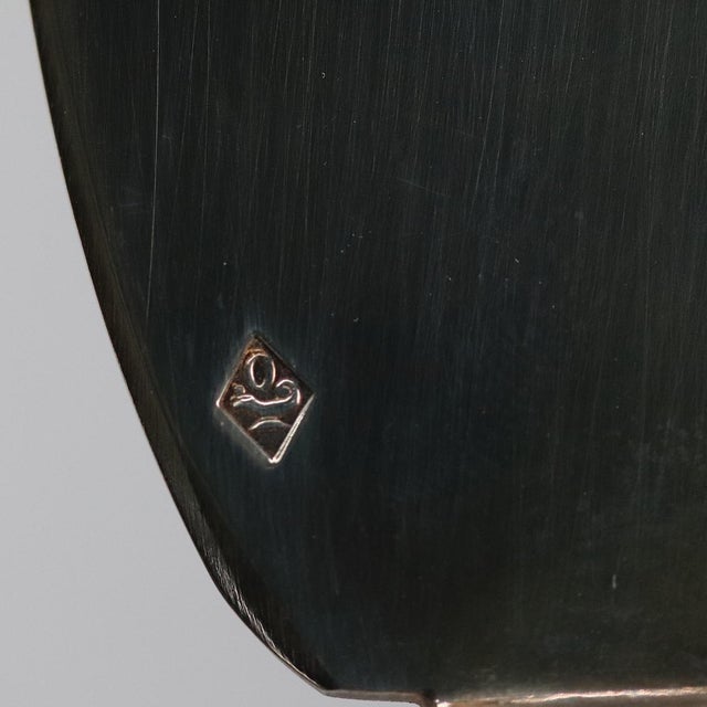 French Odiot Demidoff .950 Sterling Silver Fish Serving Knife For Sale In Denver - Image 6 of 6