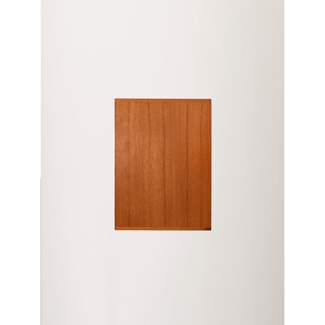 Scandinavian Teak Bedside Table, 1960s For Sale - Image 11 of 12