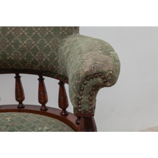Desk Swivel Captains Chair, 1890s For Sale - Image 6 of 10