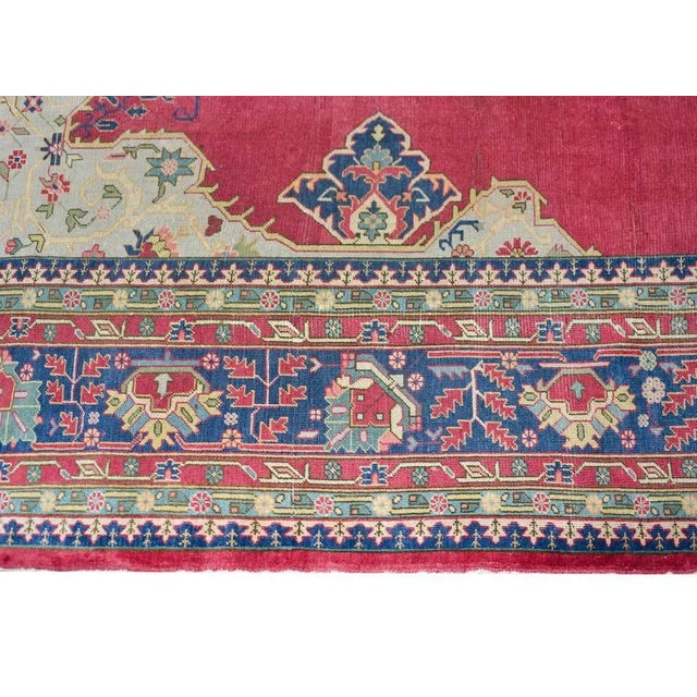 Early 20th Century Turkish Sparta Serapi Rug For Sale In Chicago - Image 6 of 13