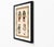 Atelier Aria Lumae Hopi Kachina Ritual Figures Companion Three Piece Gallery Board Set 18" X 27" For Sale - Image 15 of 18