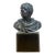 Vintage Roman Emperor Bust on Plinth For Sale