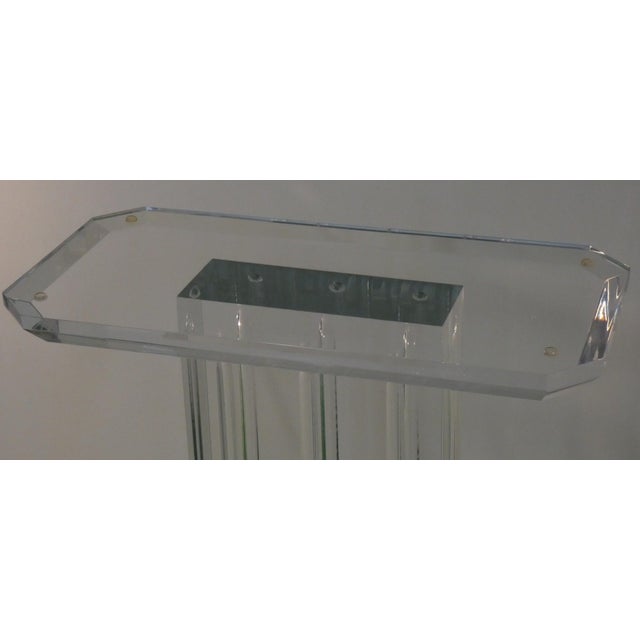 Sculptural Base for Acrylic Glass Table, Italy, 2000 For Sale - Image 8 of 12