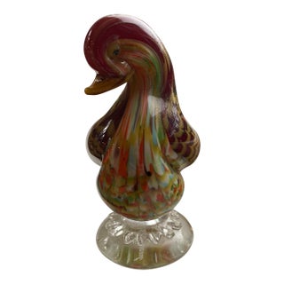 La Tour d'Argent Murano Glass Duck For Sale