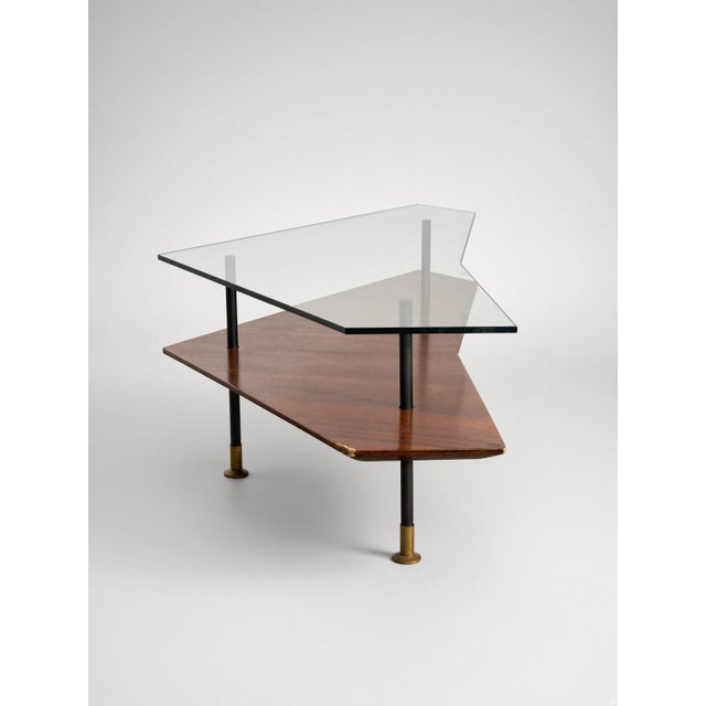 Metal Coffee Table by Luigi Scremin, 1950s For Sale - Image 7 of 12