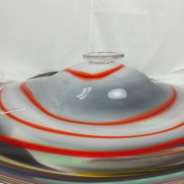 Monumental Murano Mid Century Art Glass For Sale In West Palm - Image 6 of 16