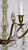 1940s Antique French Brass and Glass Drop Chandelier from Unbekannt, 1940s For Sale - Image 5 of 12