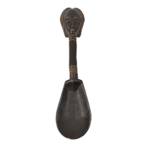 Mid-Century Ceremonial Wood Spoon