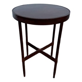Vintage Heavy Metal Side Table " For Sale