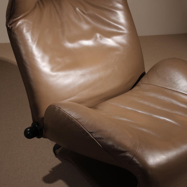 Wink Lounge Chair by Toshiyuki Kita for Cassina, Italy, 1980s For Sale - Image 9 of 17