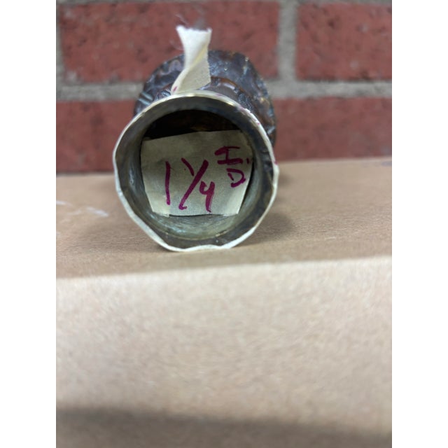 Mid-Century Modern Vintage Solid Brass Finial For Sale - Image 3 of 11