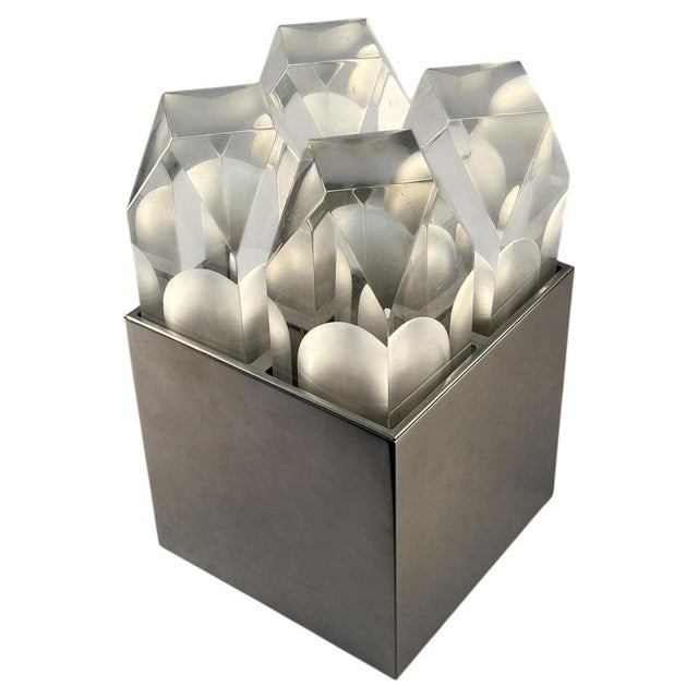 Sculptural Table Light by Gaetano Missaglia, Italy, 1960s For Sale - Image 14 of 14