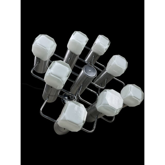 Italian Ceiling Light by Gaetano Sciolari, 1970s For Sale - Image 13 of 18