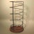 Vintage Metal & Teak Umbrella Stand For Sale - Image 4 of 7