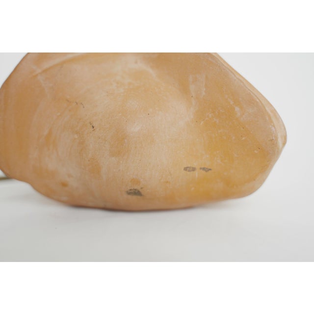 Ceramic Tim Orr Sculpture Lamp in Neutral Terracotta, 1970s For Sale - Image 14 of 17