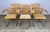 Vintage Set of 6 Marcel Breuer Cesca Style Cane & Tubular Chrome Chairs For Sale - Image 12 of 12