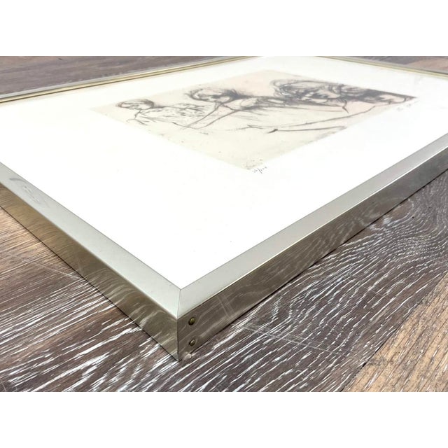Ruth Gikow, (1913-1982), Limited Edition Etching, Signed For Sale - Image 4 of 8
