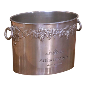 Early 20th Century French Moët & Chandon Pewter Two-Bottle Champagne Cooler