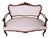 Rococo Louis XV Sofa in Oak For Sale