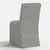 Textile Slipcover for Stoffer Home x Cloth & Company for Lindy Slipcover Dining Chair in Jane Stripe Carbon For Sale - Image 7 of 7