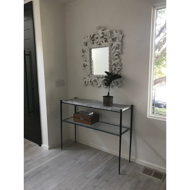 Modern Minimalist Console Table | Chairish