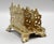 Metal 1920's Early English Gilt Brass Double Letter Rack For Sale - Image 7 of 8