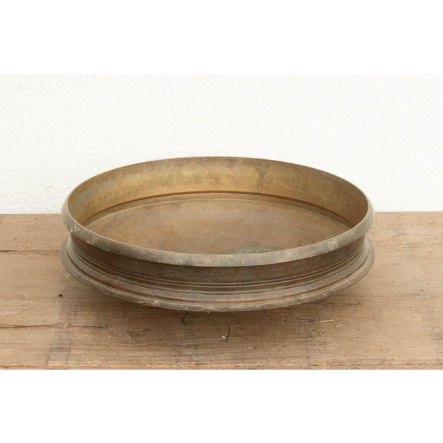 Mid 20th Century 19th Century Golden Bronze Indian Bowl For Sale - Image 5 of 7