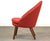 Ejvind Johasson 1960s Danish Modern Red Lounge Chair by Ejvind Johansson For Sale - Image 4 of 8
