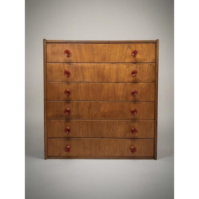 1970s Mid-Century Teak Chest of Drawers, 1970s For Sale - Image 5 of 5