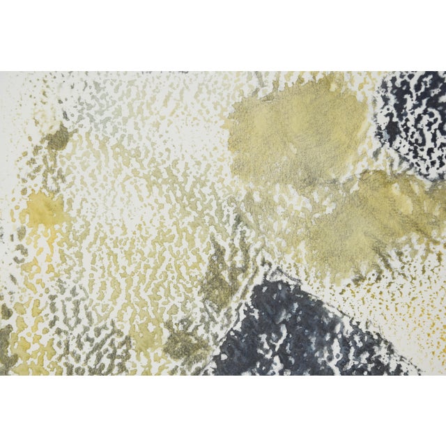 Paper Gerhard Mevissen, Goslar Foundations II Fragment 2.5, 1999, Pencil and Watercolor on Handmade Paper, Framed For Sale - Image 7 of 13