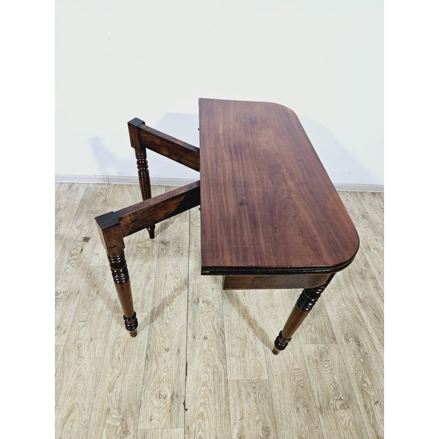 Antique Card Game Table in Mahogany, 1800s For Sale - Image 15 of 18