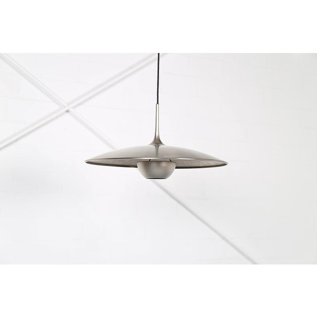 Onos 55 P Minimalist Pendant Light by Florian Schulz, Germany, 1970s For Sale - Image 4 of 14