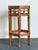 Chocolate Vintage Bamboo Hexagonal Plant Stand For Sale - Image 8 of 14